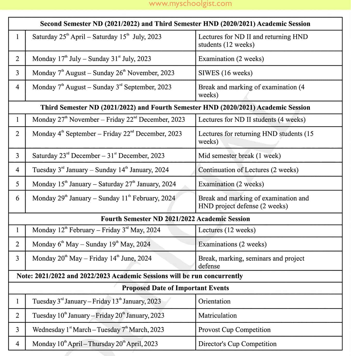 ABU DAC Academic Calendar 2020 2021 2022 2023