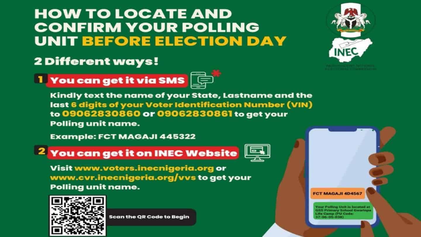 Election How To Locate And Confirm Your Polling Unit • Myschoolgist