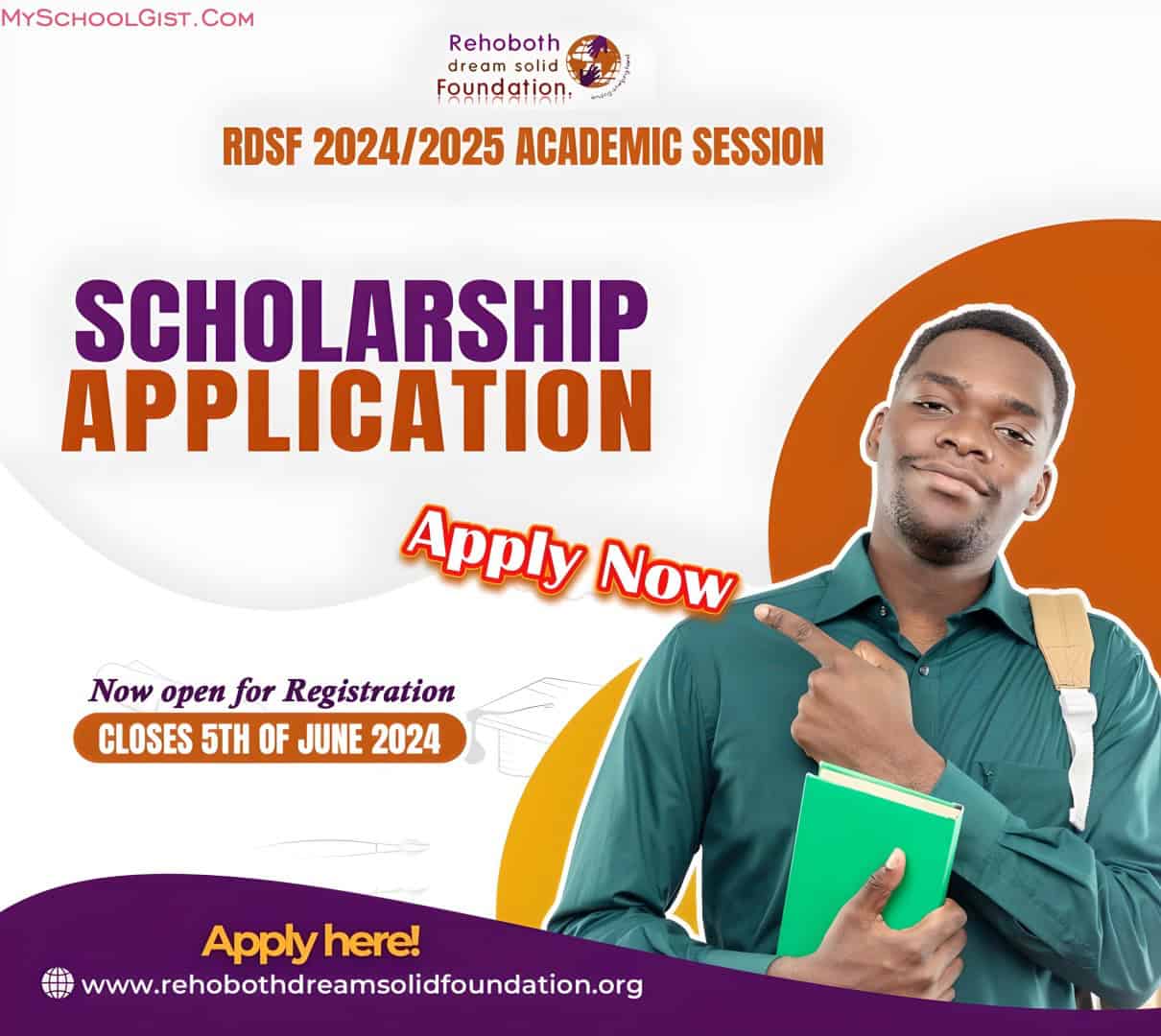 Rehoboth Dream Solid Foundation (RDSF) Scholarship