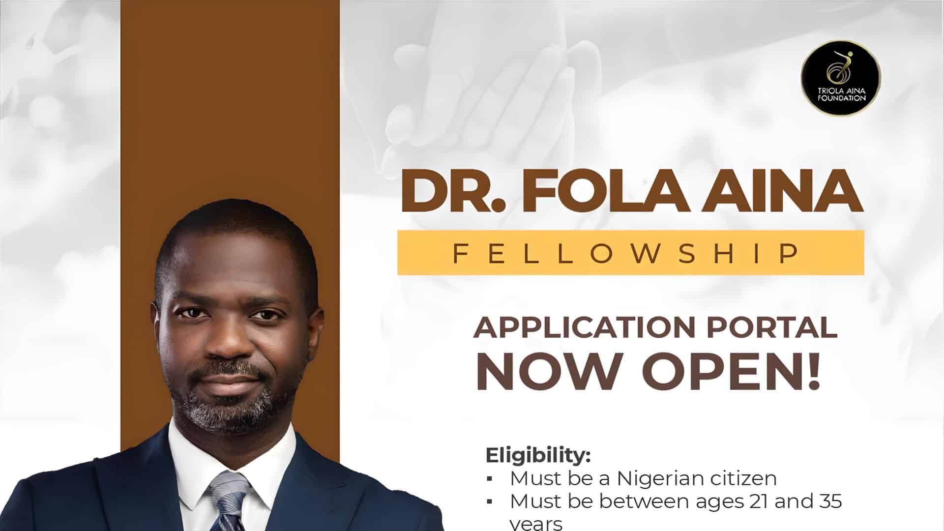 Dr. Fola Aina Fellowship