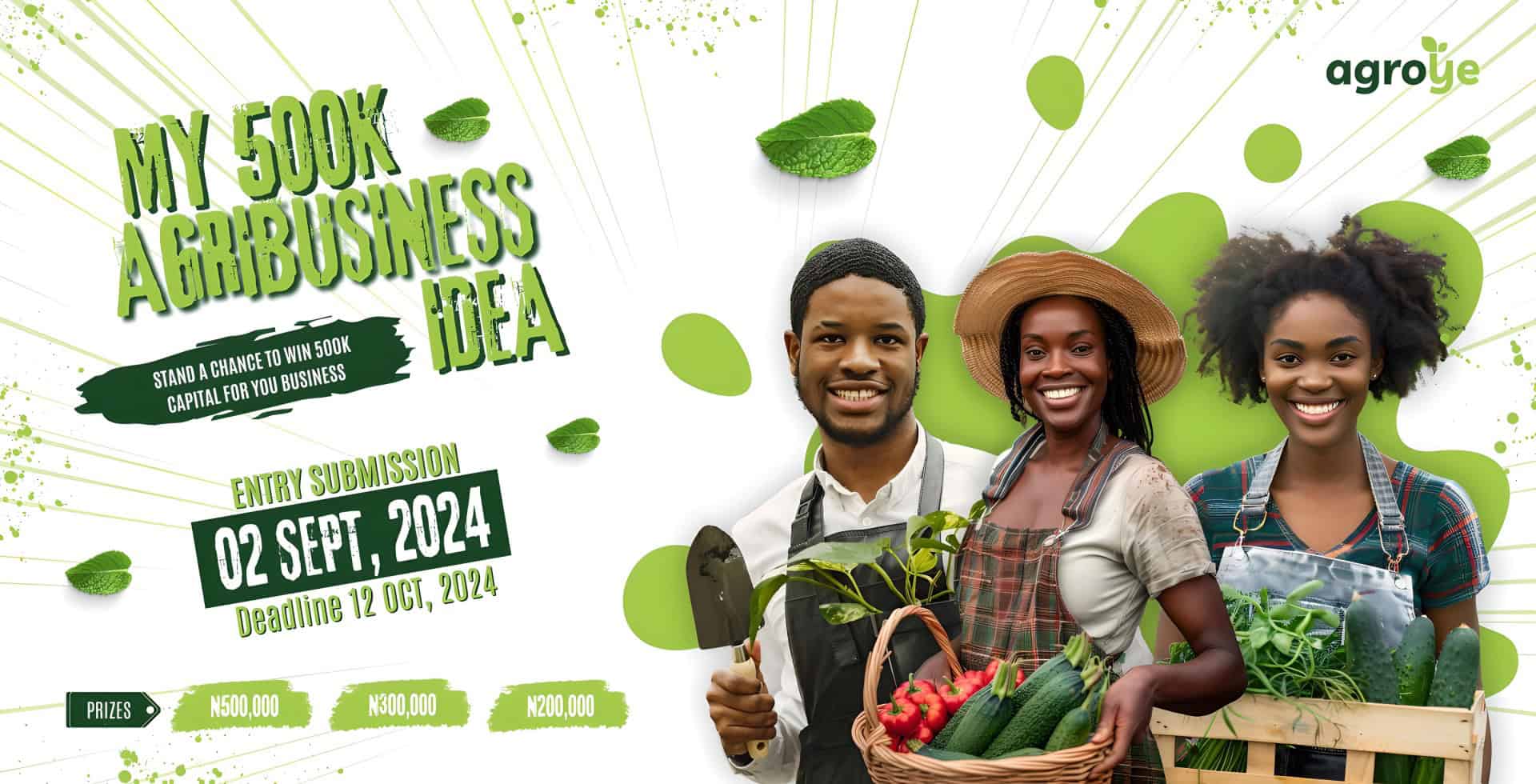 Agroye My 500K Agribusiness Idea Competition