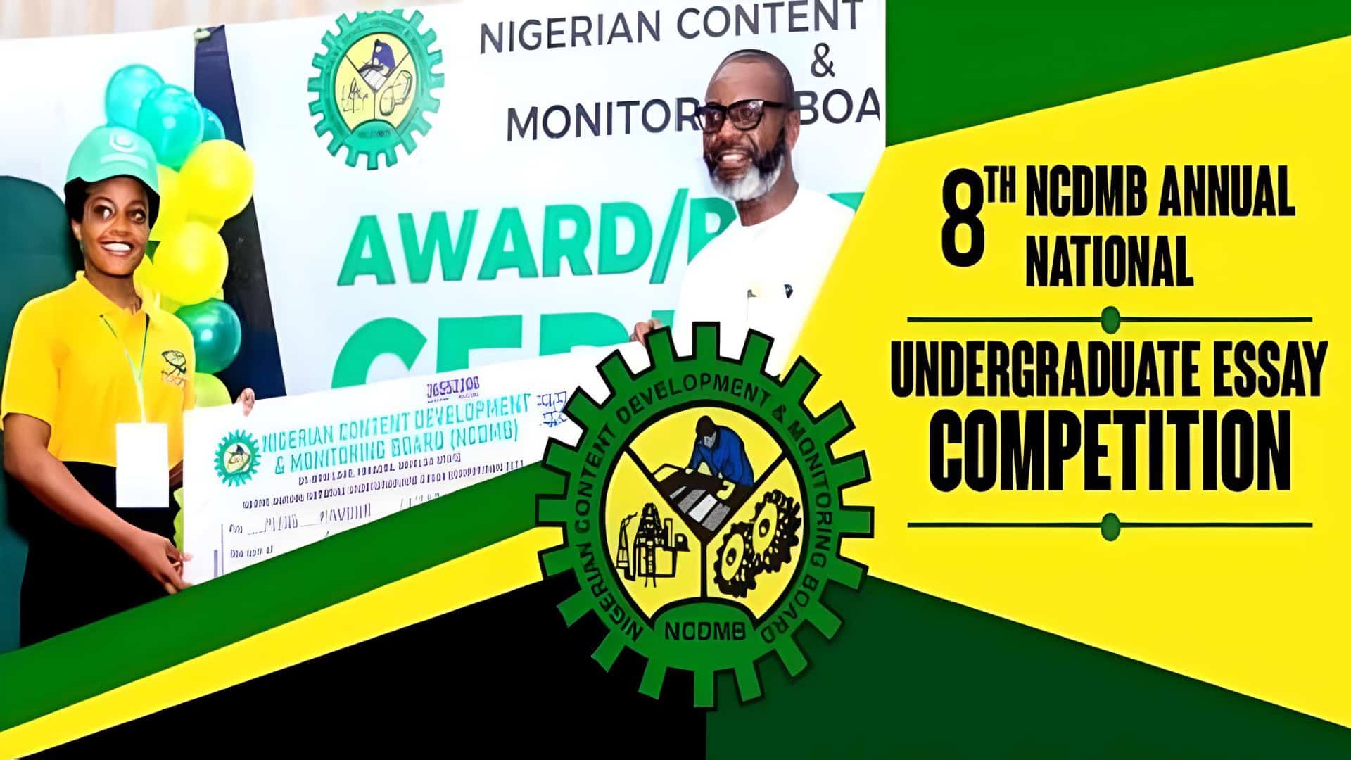 NCDMB Undergraduate Essay Competition - 8th Edition