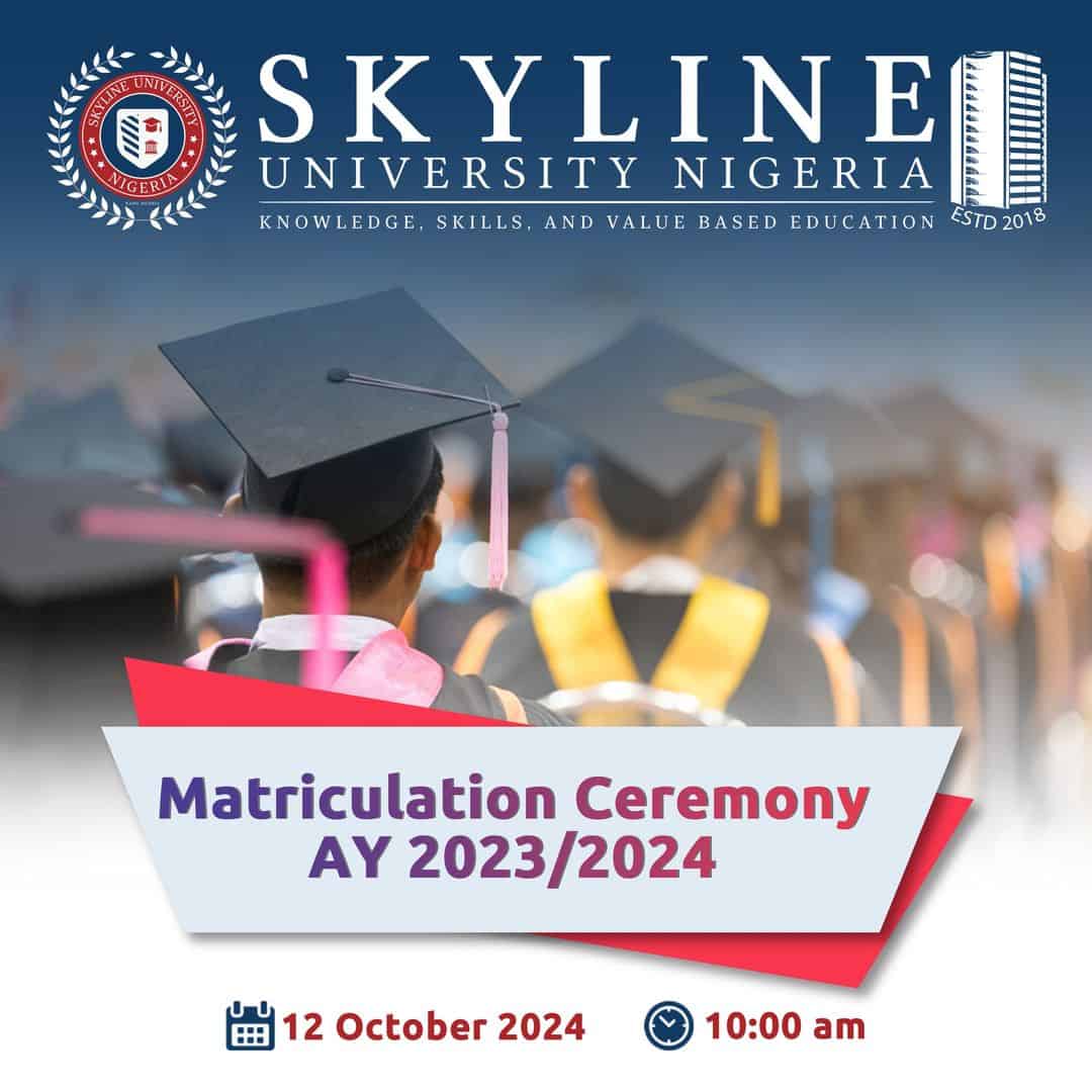 Skyline University Nigeria Matriculation Ceremony