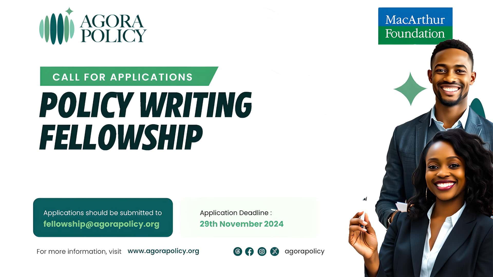 Agora Policy Writing Fellowship