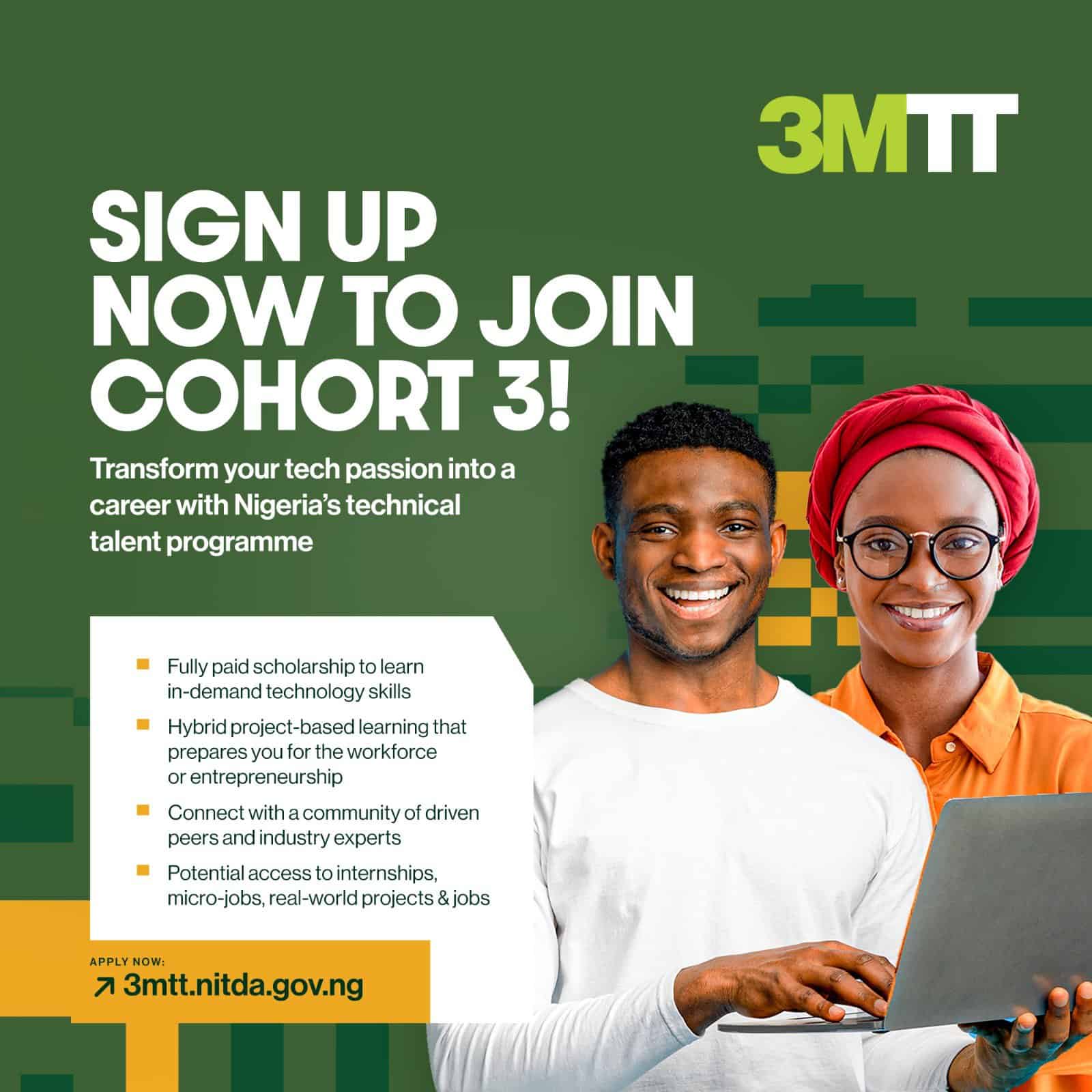 Federal Government 3 Million Technical Talent (3MTT) Programme