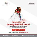 Federal Inland Revenue Service (FIRS) Job Recruitment: Apply for Tax Officer