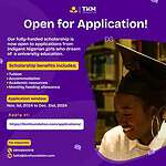 Apply for TKM Foundation Scholarship - Fully Funded