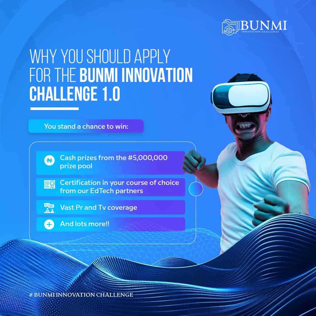 Apply for the Bunmi Innovation Challenge 2025