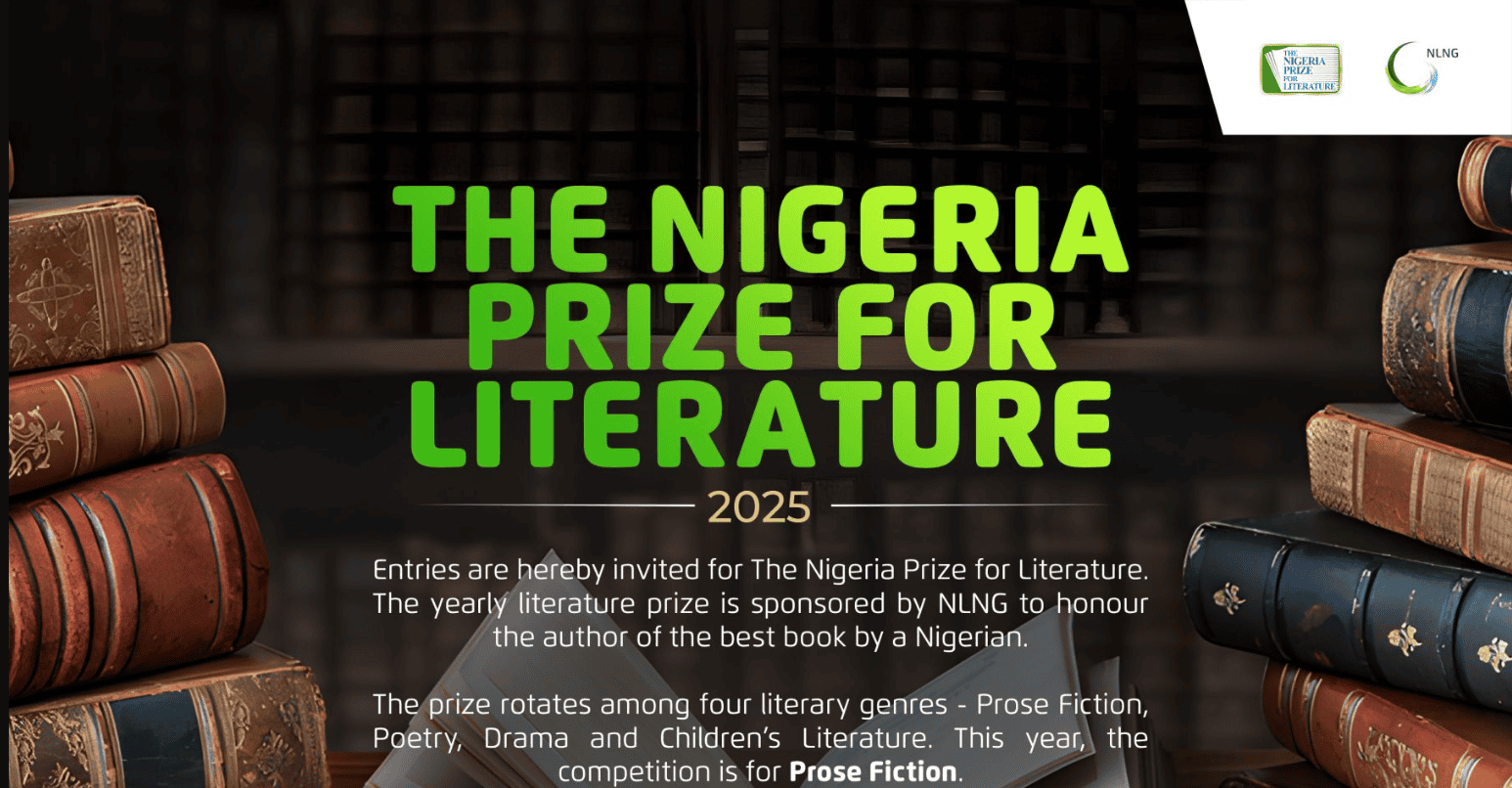 Apply for The Nigeria Prize for Literature 2025