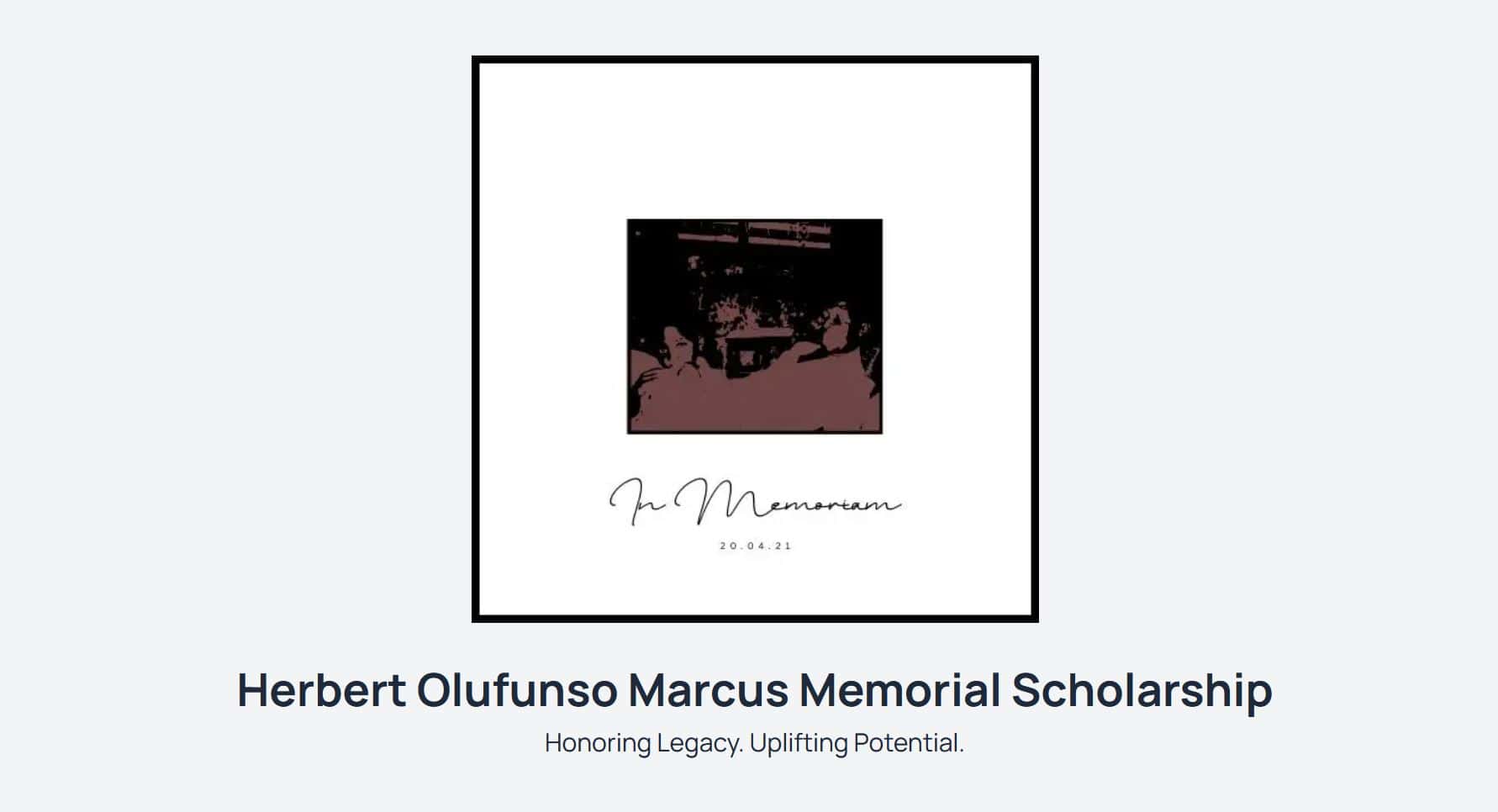Apply for Herbert Olufunso Marcus Scholarship 2025 in Nigeria