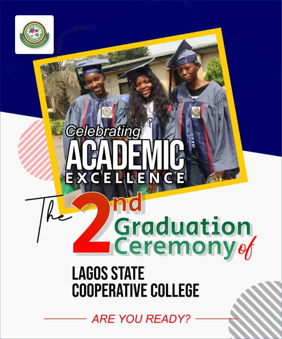 Lagos State Cooperative College 2nd convocation holds 12–14 May 2025
