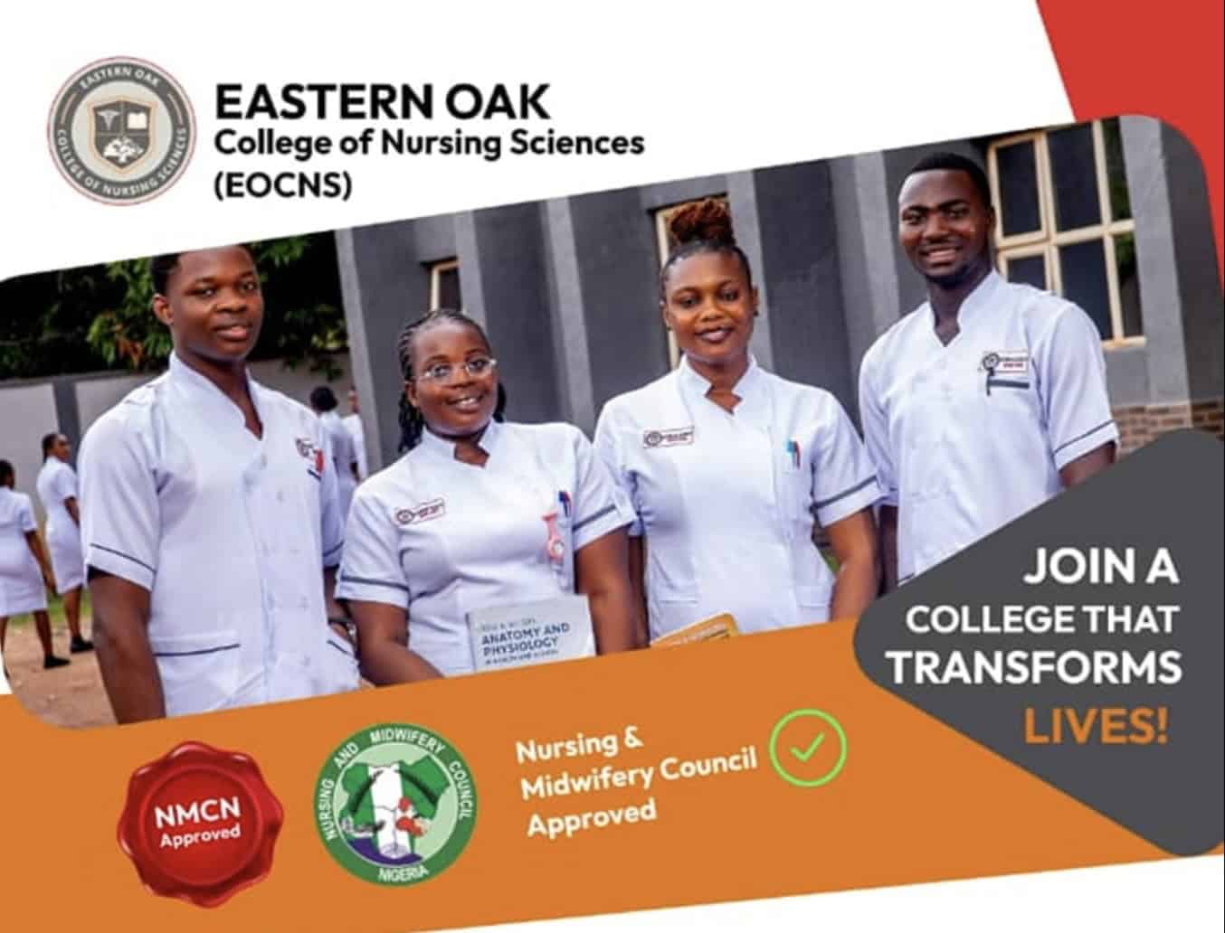 Eastern Oak College of Nursing ND/HND Form 2025/2026 Is Out