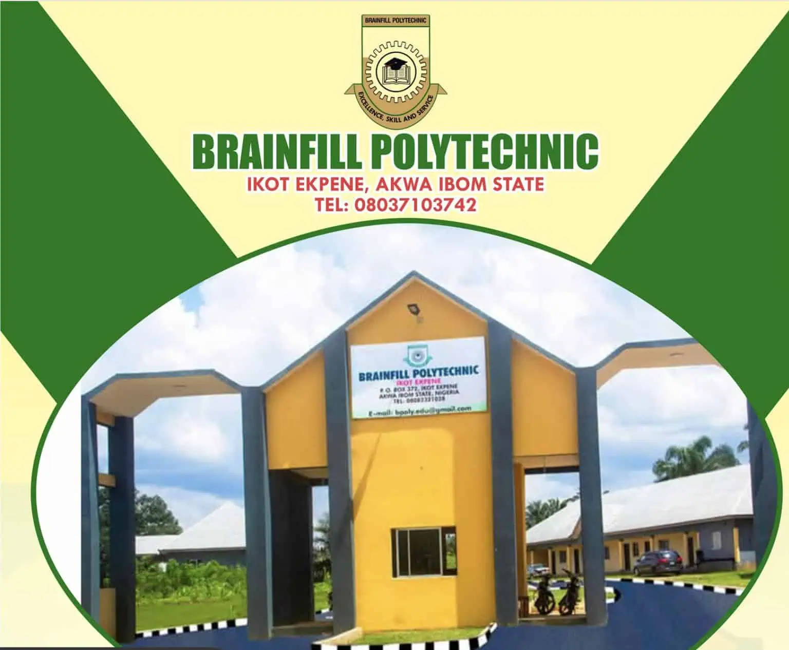 Brainfill Polytechnic Post-UTME Form 2025/2026 Now Available