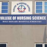 College of Nursing Sciences Holy Rosary Hospital, Emekuku Post UTME Form for 2025/2026 for ND Nursing Admission