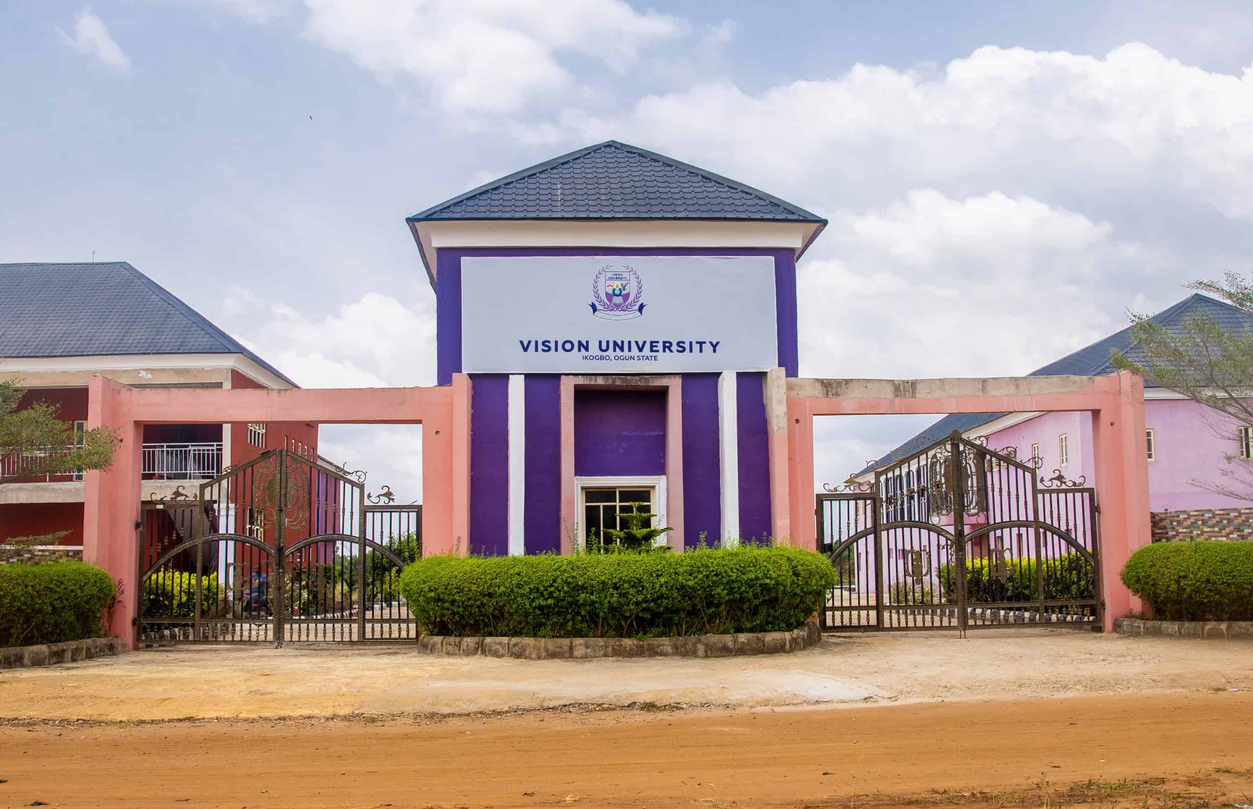 Vision University 2025/2026 Post-UTME and DE Form Out