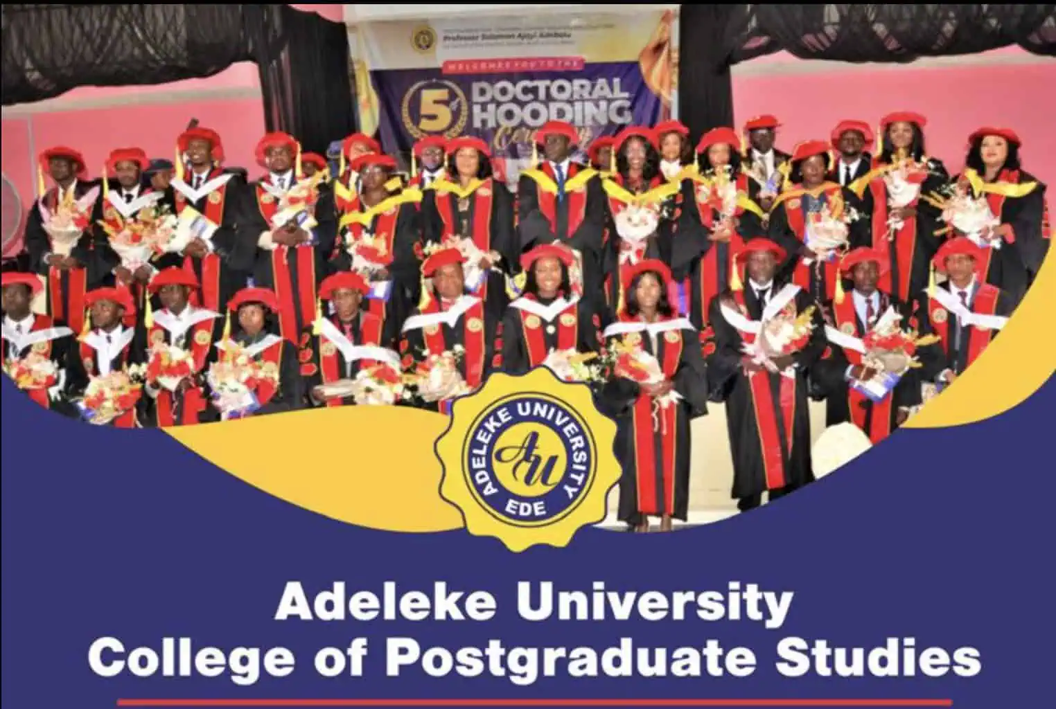 Adeleke University Postgraduate Admission 2025/2026
