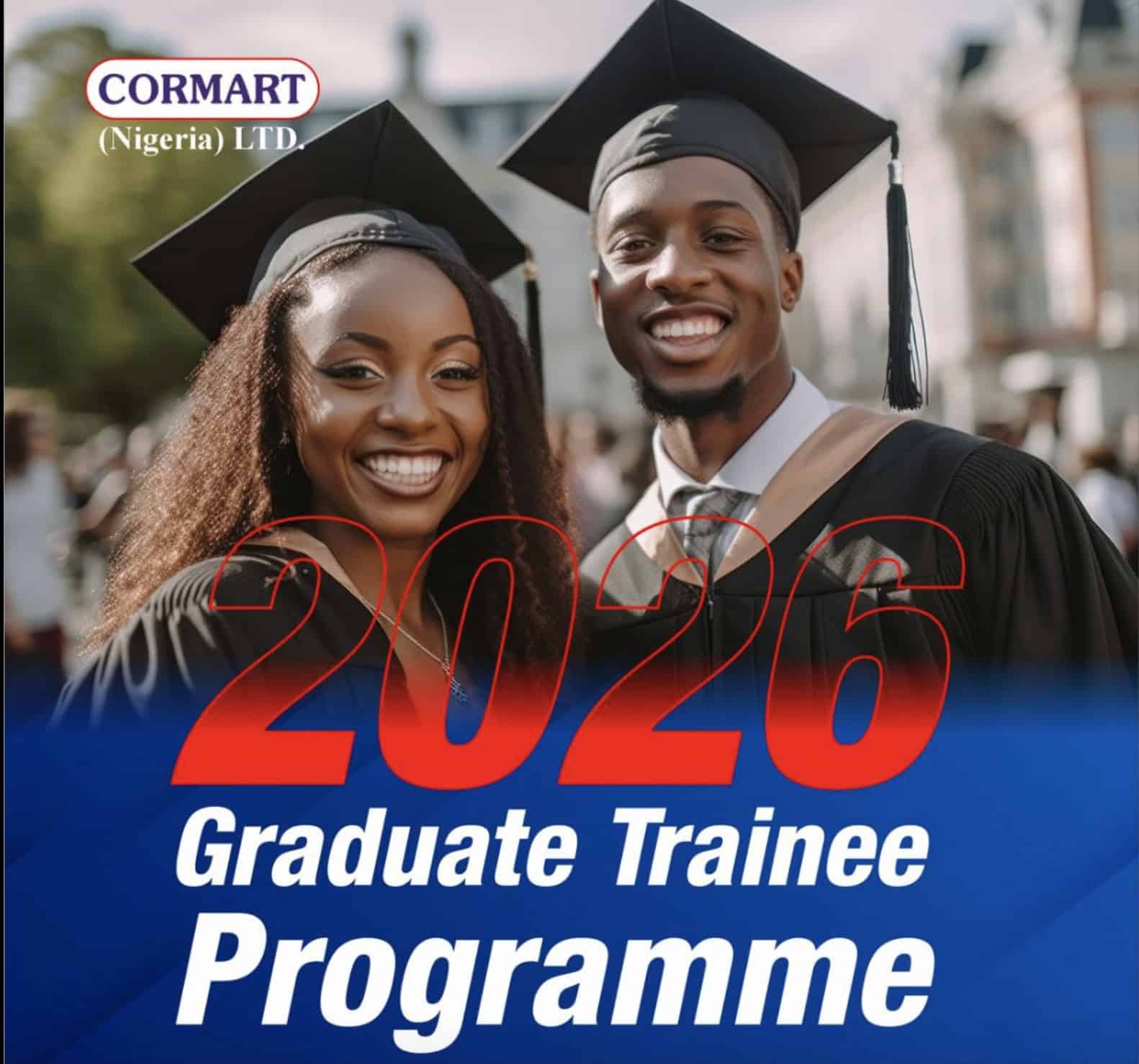 Cormart Nigeria calls for 2026 graduate trainee applicants