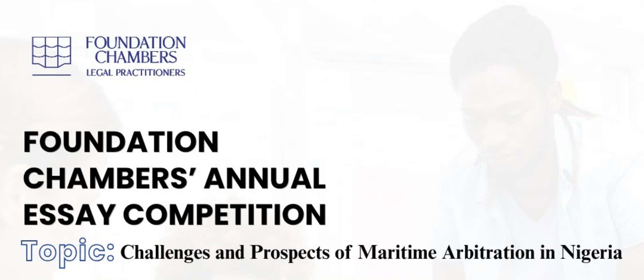 Foundation Chambers Essay Competition 2025: For Law Students Only