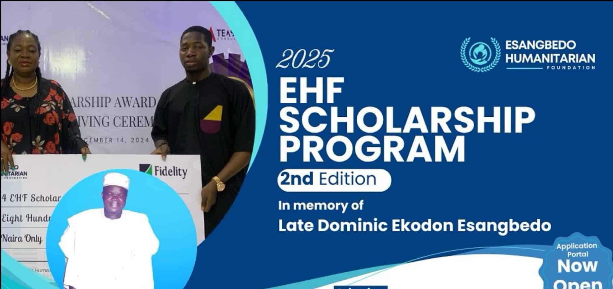 Dominic Esangbedo Tertiary Education Scholarship (DETES) 2025