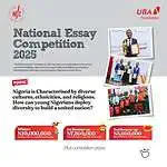 UBA Essay Competition 2025 Opens With ₦22.5m in Grants