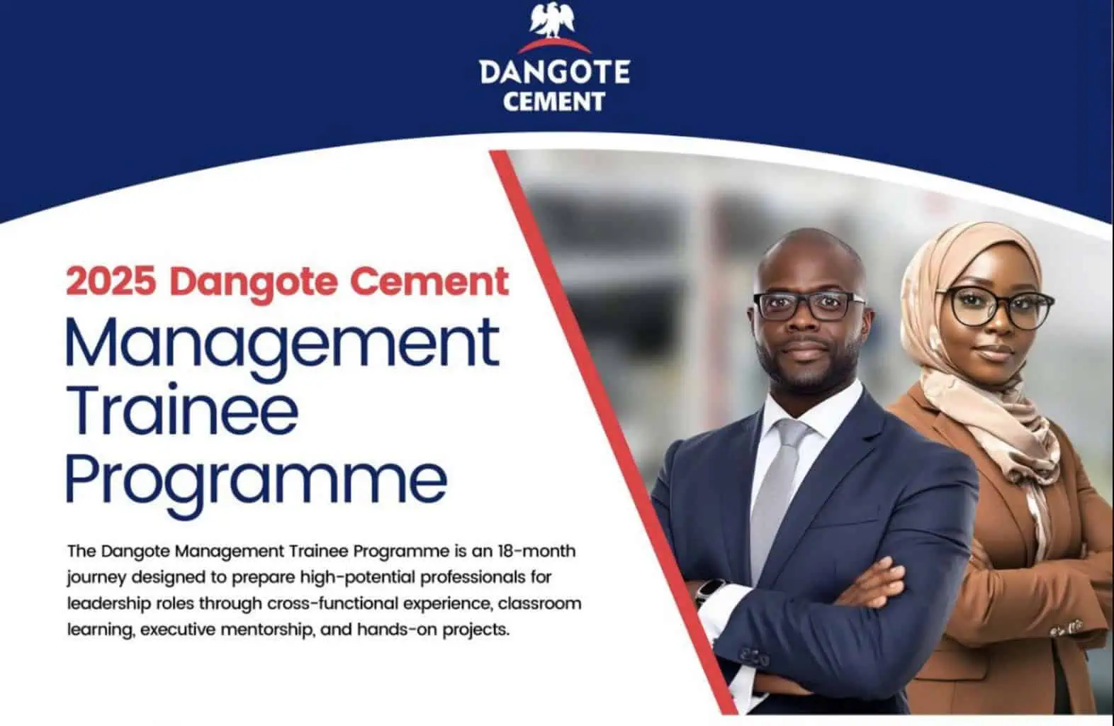 Dangote Cement Management Trainee Programme 2025
