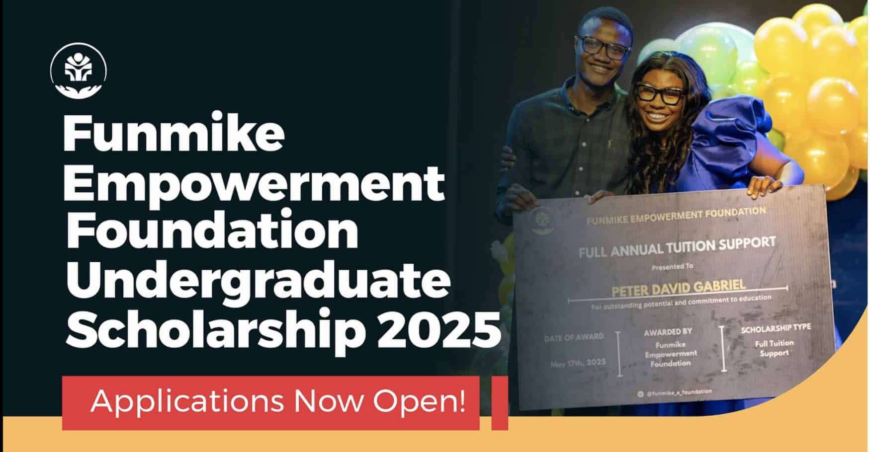 Funmike Empowerment Foundation Scholarship for Nigerians 2025