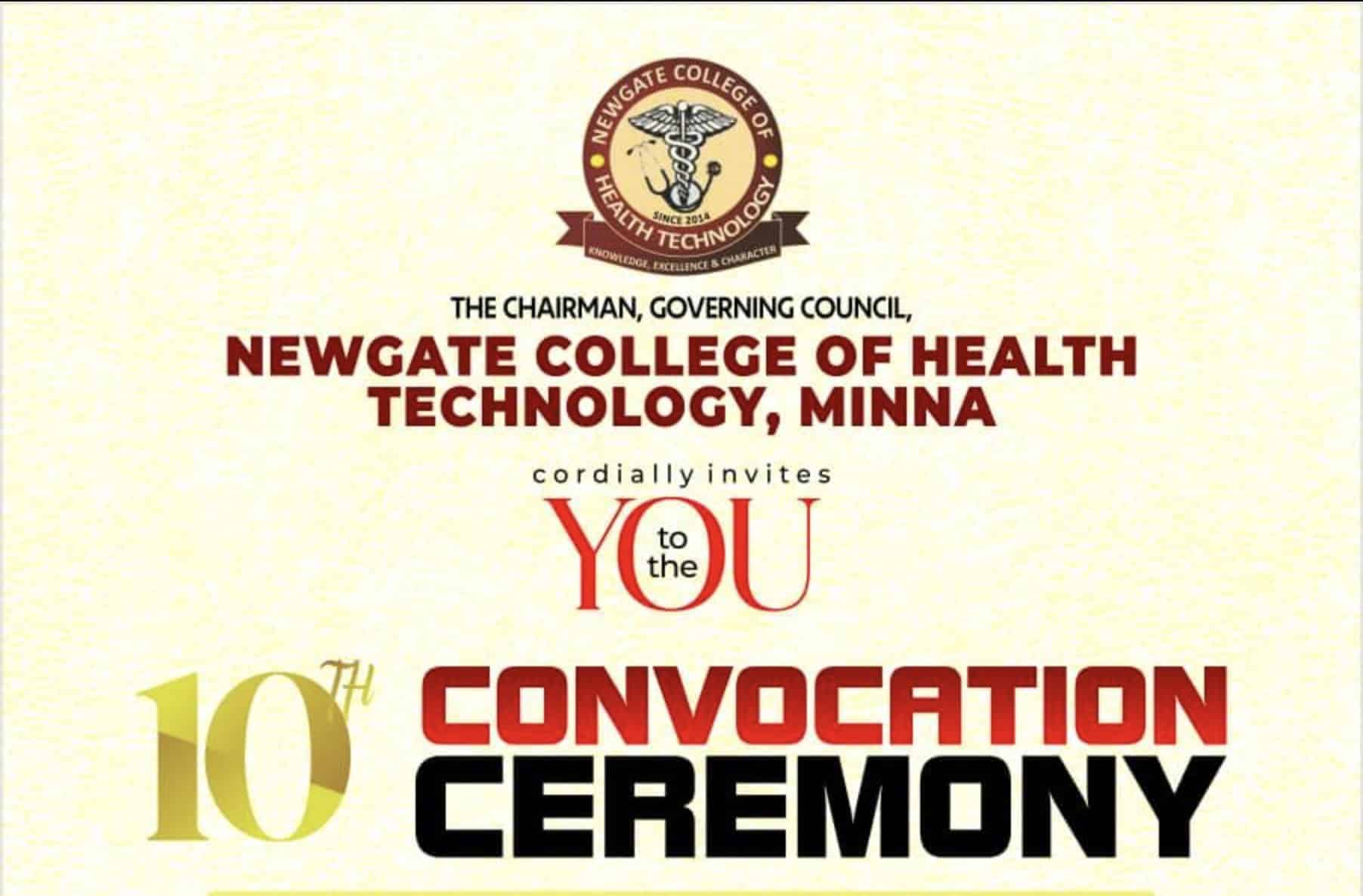 Newgate College of Health Technology Convocation 2025: A Celebration of Hard Work