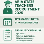 Abia State Teachers Recruitment 2025: Second Batch Application Now Open