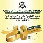 Gregory University, Uturu (GUU) 10th Convocation Ceremony Programme of Events 2025