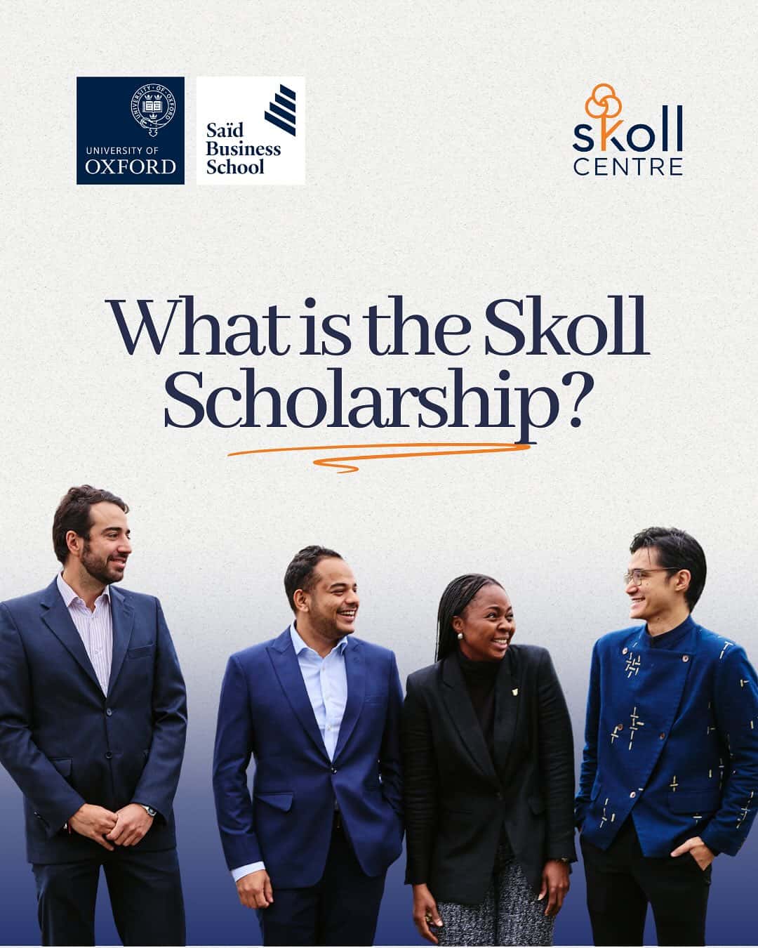 Skoll Scholarship 2026-2027 for Social Entrepreneurs on the Oxford MBA