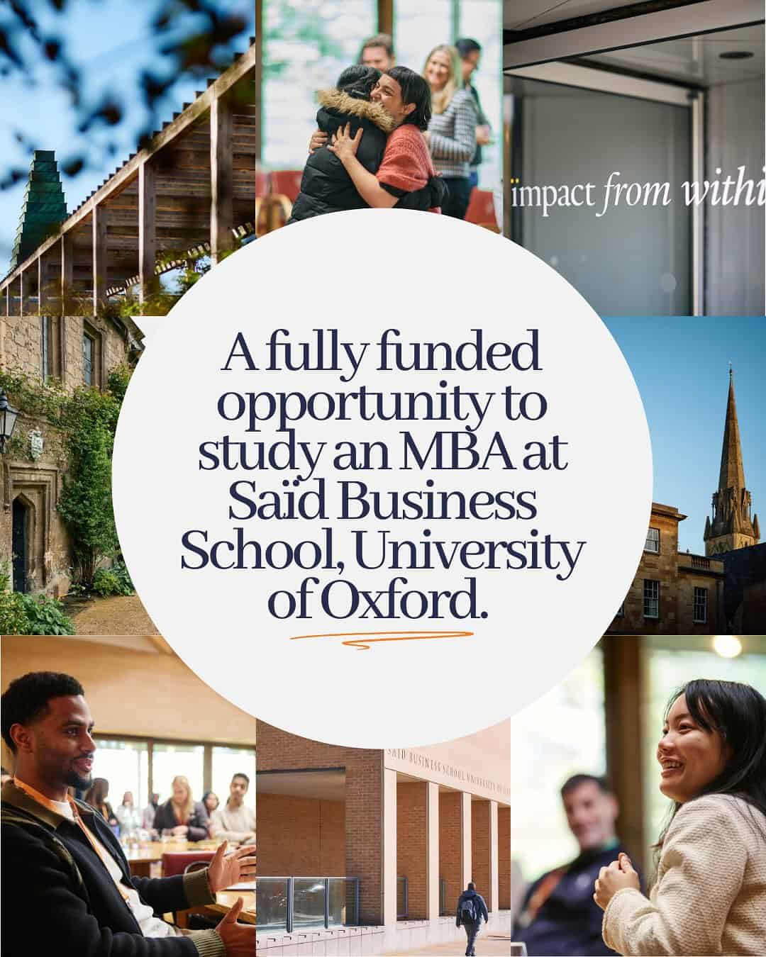 Skoll Scholarship 2026-2027 for Oxford MBA