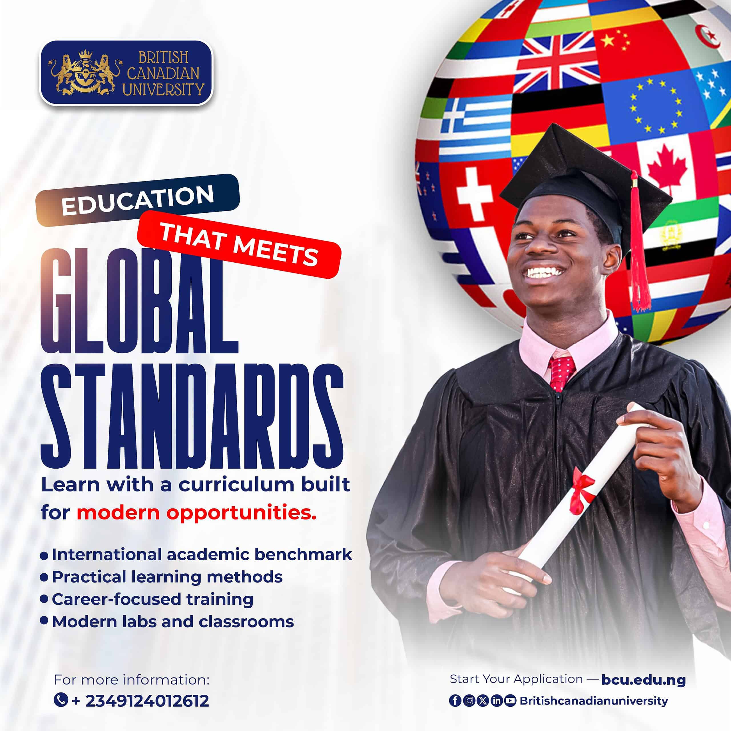 Begin Your Academic Journey at British Canadian University