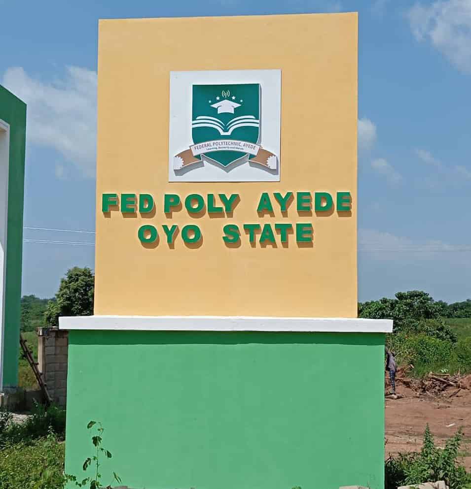 Federal Polytechnic Ayede Vacancies for Registrar, Bursar and Polytechnic Librarian