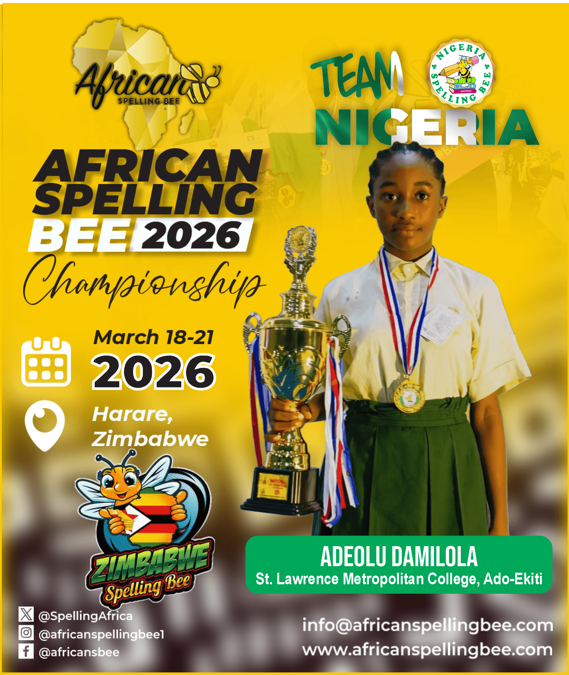 Adeolu Damilola - St. Lawrence Metropolitan College, Ado-Ekiti