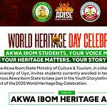 Akwa Ibom World Heritage Day 2026 competition