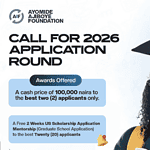 Ayomide Ajiboye Foundation Scholarship 2026
