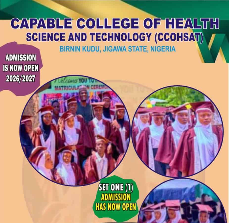 Capable College of Health Science and Technology opens 2026/2027 admission