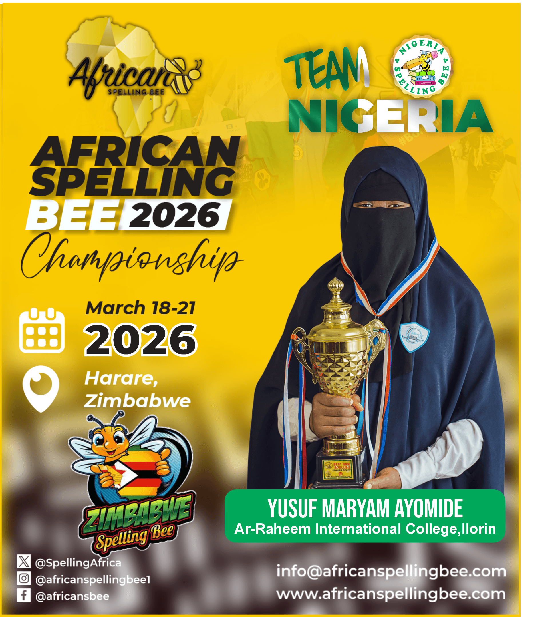 Yusuf Maryam Ayomide - Ar-Raheem International College, Ilorin