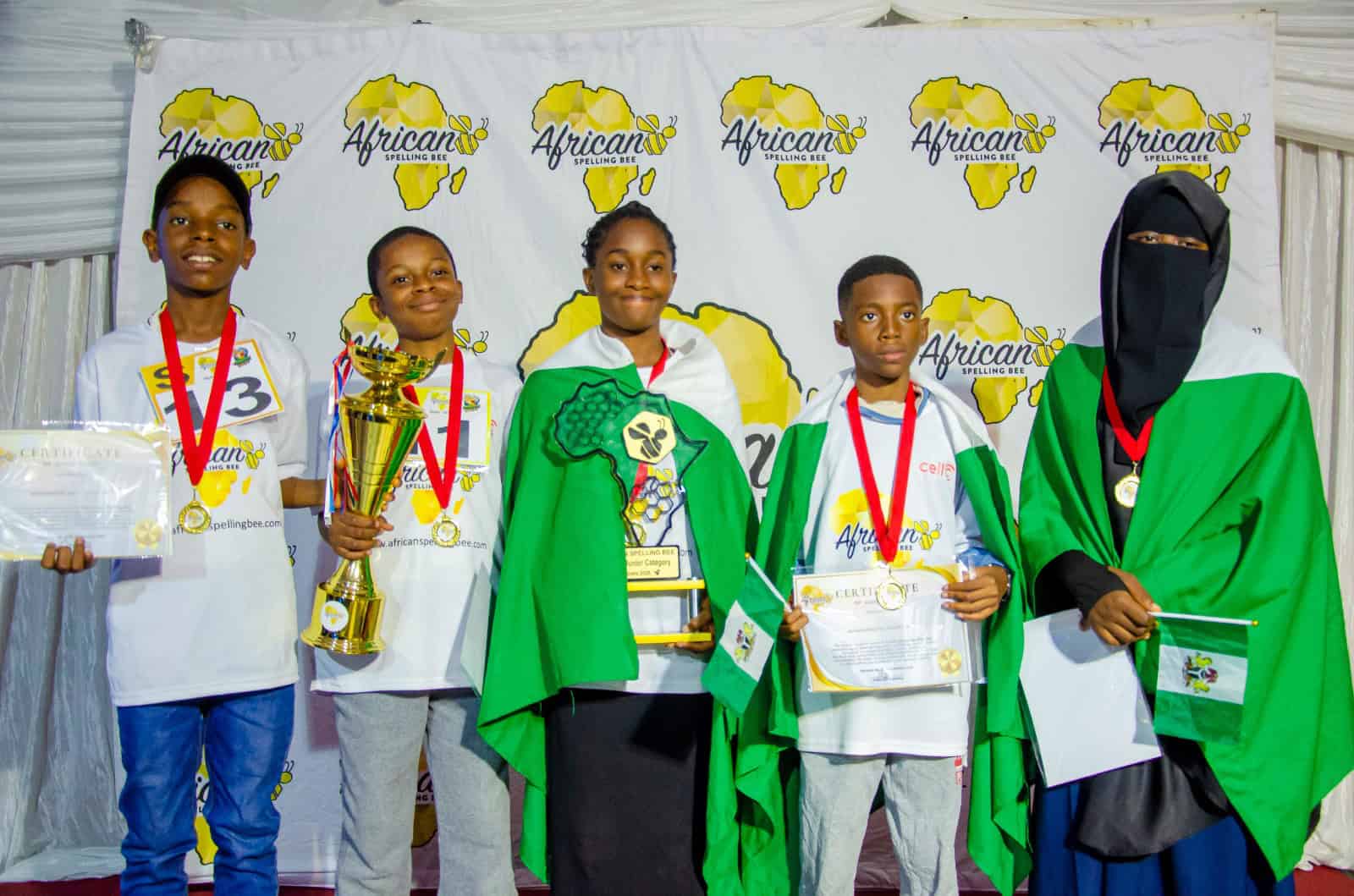 Nigerian spellers win junior titles at African Spelling Bee 2026