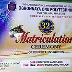 OOPOLY 32nd Matriculation Ceremony 2026
