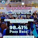 Lead City University Midwifery Result 2026: 98.41% Pass Rate