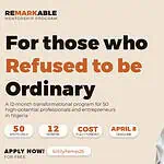 Remarkable 2026 Mentorship Programme Nigeria