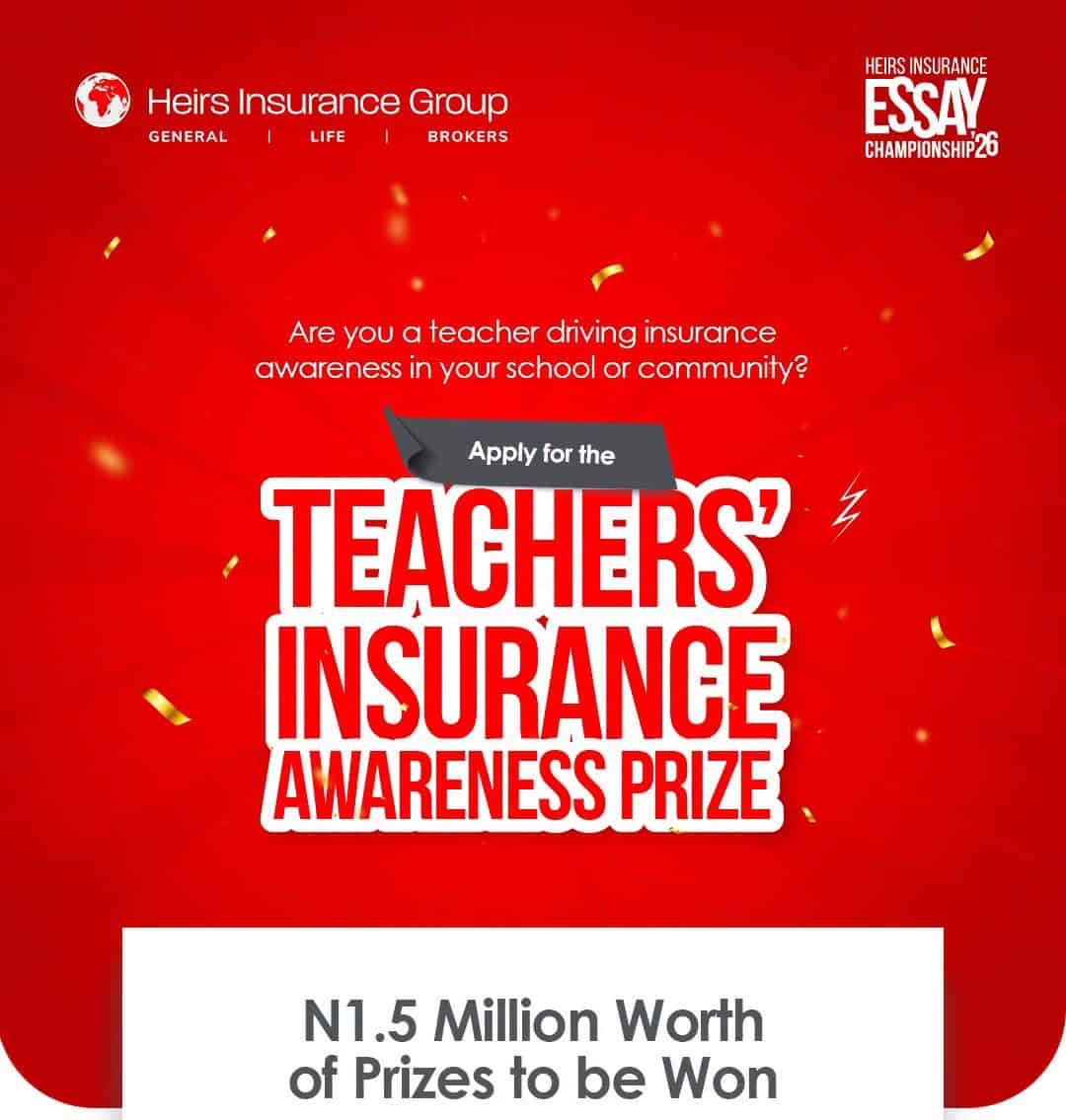 Heirs Insurance Group Teachers' Insurance Awareness Prize 2026