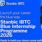 Stanbic IBTC Bank Blue Internship Programme 2026 for Undergraduates